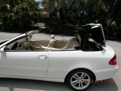 08 Mercedes CLK 350. White, only 21,000 miles., image 11