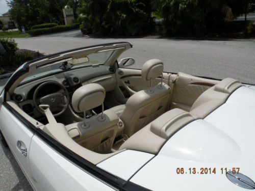 08 Mercedes CLK 350. White, only 21,000 miles., image 13