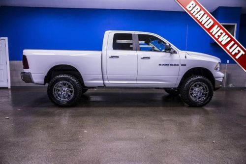 2012 dodge ram 1500 big horn 1 one owner new lift 5.7l v8 custom rims