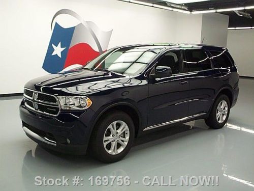 2012 dodge durango sxt 7pass third row alloy wheels 23k texas direct auto