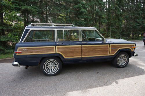1987 jeep grand wagoneer woody