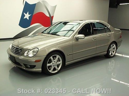 2007 mercedes-benz c230 sport htd seats sunroof 45k mi texas direct auto