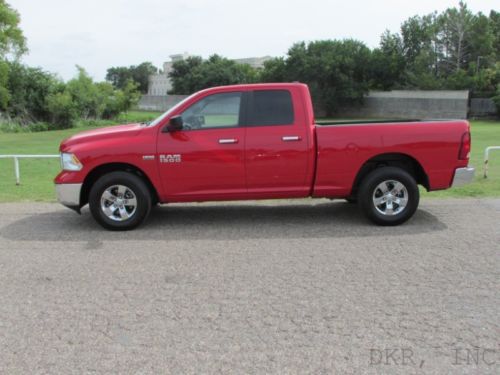 2013 ram 1500 quad cab slt 4x4 19k 5.7l hemi auto shortbed immac