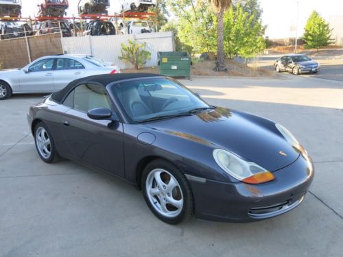 1999 porsche 911 carrera convertible salvage damaged rebuildable wrecked 996 99