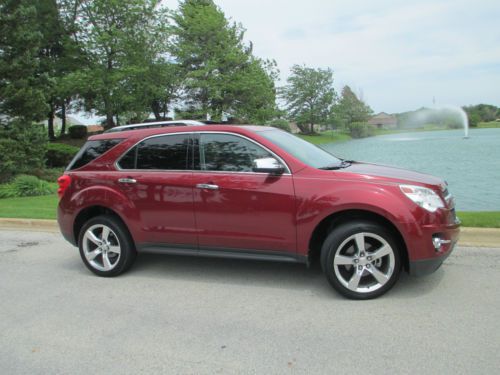 Sweet 2010 equinox ltz v6 with 20&#034; ss wheels