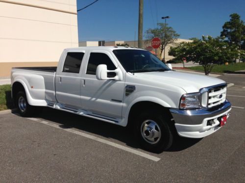 *7.3l f350 power stroke diesel 2003 ford super duty drw dually fx4   low miles!