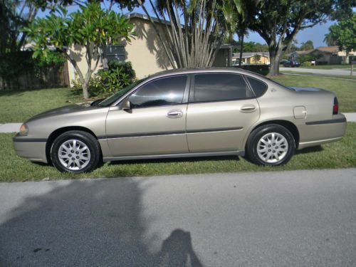 2005 chevrolet impala base sedan 4-door 3.8l