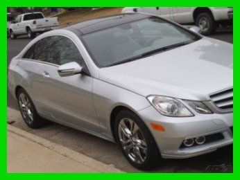 2010 mercedes-benz e350 3.5l v6 24v coupe premium leather cd sunroof navigation