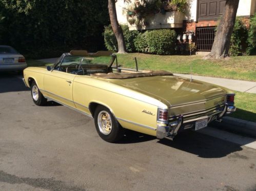 1967  chevelle convertible  327 all original  55k miles