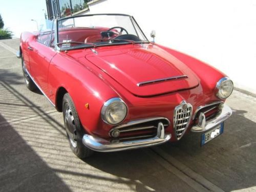 Alfa romeo giulia spider - 1962