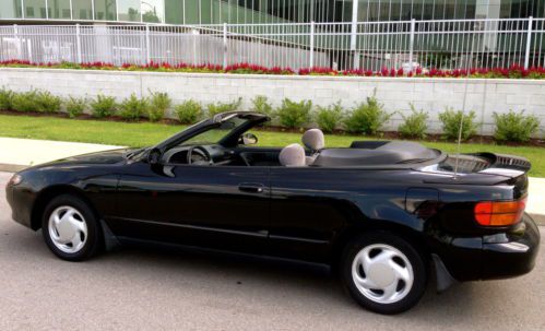 1991 toyota celica gt convertible &#034;only 72k&#034; one family owned &#034;very well kept&#034;