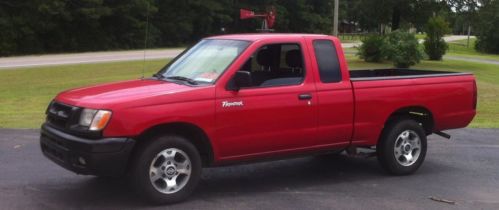 2000 nissan frontier extended cab pickup truck clear arkansas title runs great
