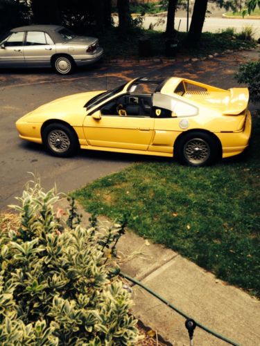 1988 fiero gt....1 of only 614 fiero gt&#039;s with  genuine factory t-tops