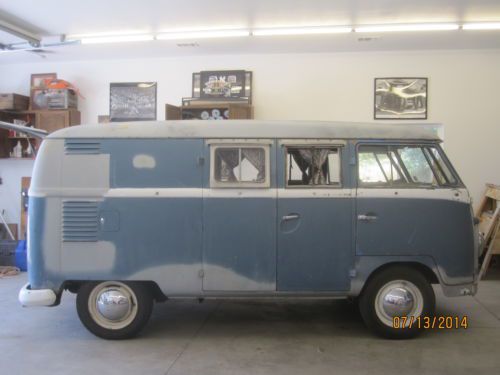 1959 vw bus transport 11window kombi rust free