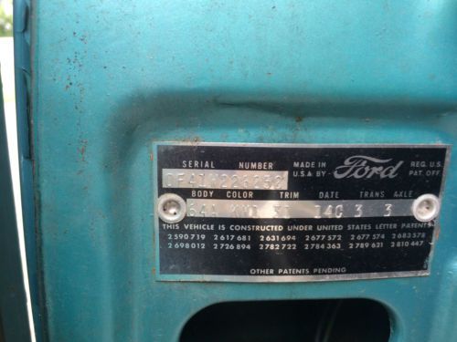 1960 Ford Fairlane 500 2 Door Club Coupe 4.8L V-8, image 5