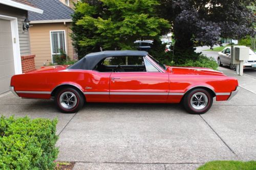 1966 oldsmobile cutlass 2-door convertible, fully and correctly restored!!