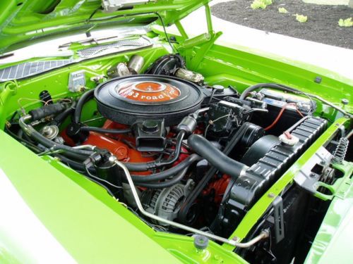 1971 PLYMOUTH ROAD RUNNER .. VERY RARE CAR .. WITH PAPER WORK ., image 3