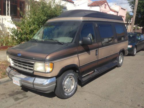 1995 ford e-150 econoline conversion van