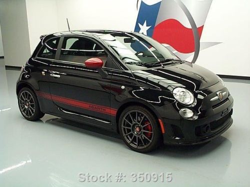 2012 FIAT 500 ABARTH TURBO 5-SPD 2-TONE LEATHER 18K MI TEXAS DIRECT AUTO, US $16,980.00, image 3