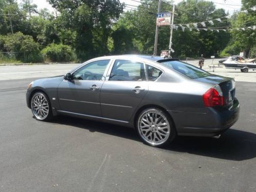 2006 infiniti m35x custom!!22&#034; asanti rims!!exhaust!!paint!!must see!no reserve!