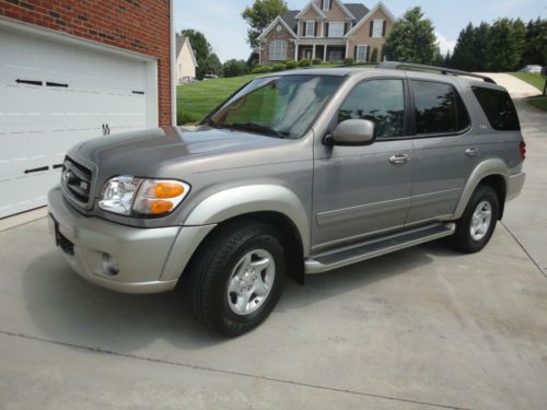 2002 toyota sequoia sr5 sport utility 4-door 4.7l leather seats