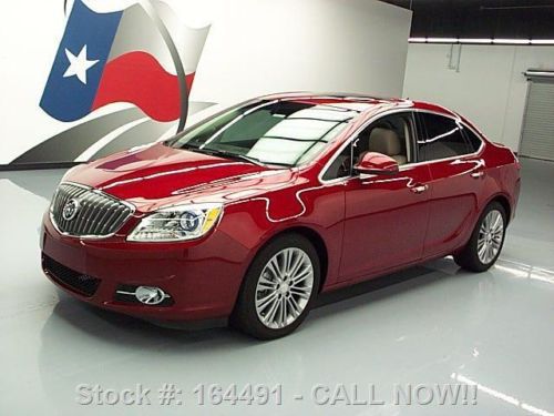 2012 buick verano heated leather sunroof navigation 9k texas direct auto