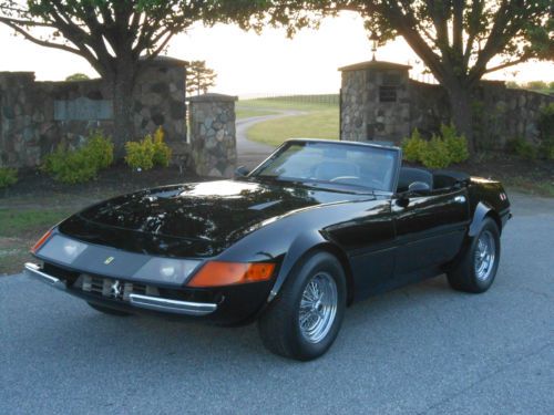 &#034;,miami vice&#034; 1967 ferrari daytona replica  possibly used on movie set