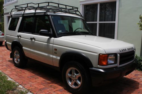 2001 land rover discovery series ii sd-1-owner-exclusively fla-kept-clean carfax