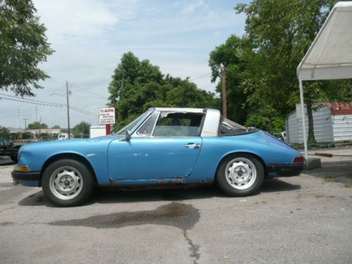 1968 porsche 912 soft window targa, needs restoration!