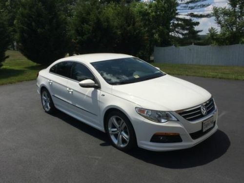 2012 volkswagen cc r-line sedan 4-door 2.0l one owner garage kept candy white