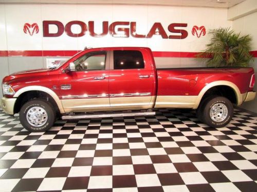 2013 ram 3500 4wd crew cab  laramie longhorn diesel with aisin hd trans