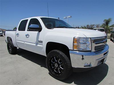 13 chevrolet silverado crew cab texas edition white new wheels