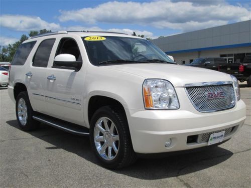 2013 suv used 6.2l v8 automatic 6-speed awd leather white