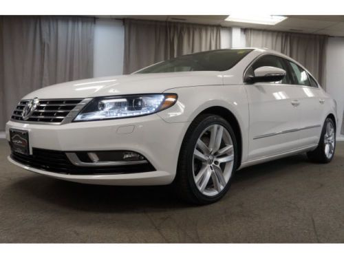 13 volkswagen cc luxury 2 tone leather gps 1 owner clean carfax