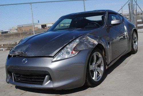 2009 nissan 370z coupe damaged salvage runs! low miles priced to sell wont last!