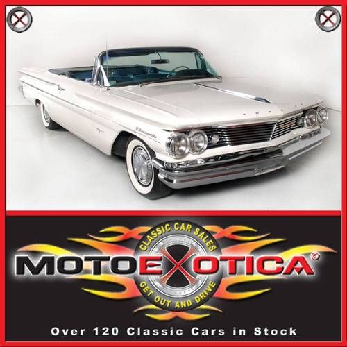 1960 pontiac bonneville convertible, beautiful restoration, investment grade