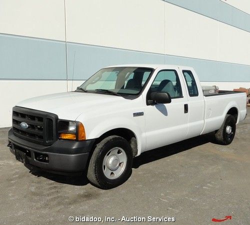 2007 ford f250 xl super duty extended cab pick-up truck 5.4l v8 engine