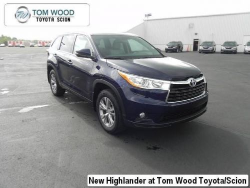 2014 toyota highlander xle