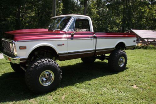 1972 chevy truck k10 4x4 super nice