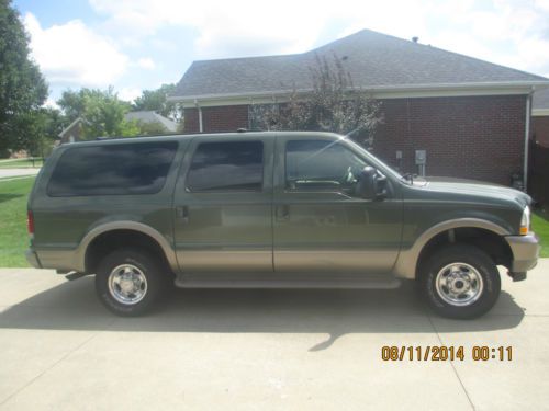 2003 ford excursion  eddie bauer trim loaded w/ factory dvd&amp;remotes