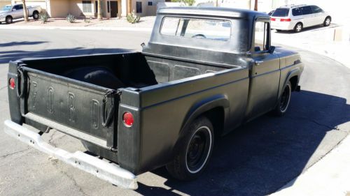 1957 Ford F100 short bed 2wd 272 manual 3 speed, brakes, and steering, US $1,800.00, image 3