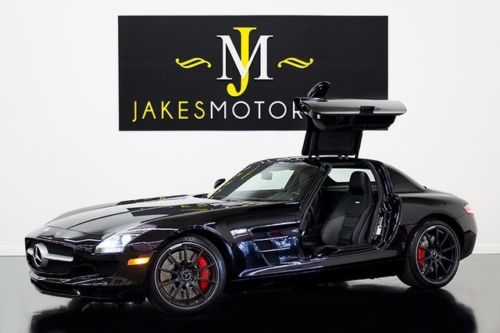 2012 sls amg, $208k msrp, black/blk, 8500 miles, loaded w/options, pristine car!