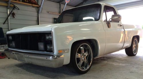 Nice 84&#039; c/k10 custom deluxe / scottsdale short wide bed