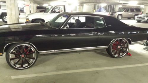 Very clean 72 chevy monte carlo includes rims low reserve... runs/drives great