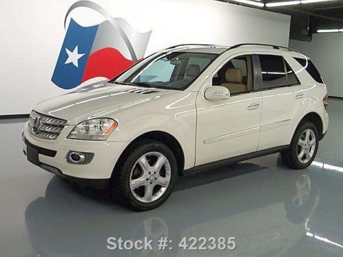 2008 mercedes-benz ml350 4matic awd sunroof nav 62k mi texas direct auto