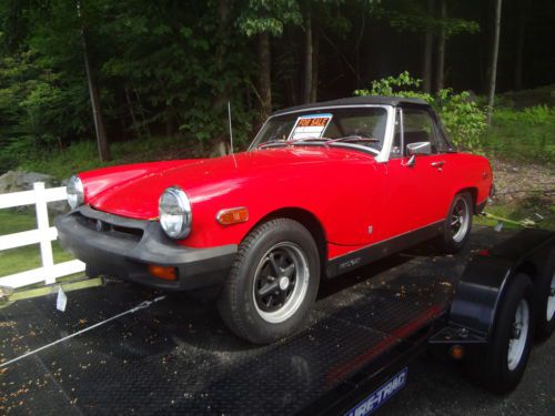 1976 mg midget mk iv convertible 2-door 1.5l