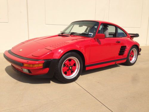 1988 porsche 930 factory slantnose 505 coupe 28k miles original paint stunning !