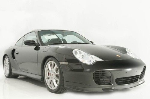 No reserve!  2004 porsche 911 turbo coupe 2-door 3.6l, 18-inch gt3 wheels