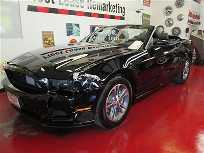 No reserve 2014 ford mustang convertible, &#034;as is&#034; w/ damage, 1 owner