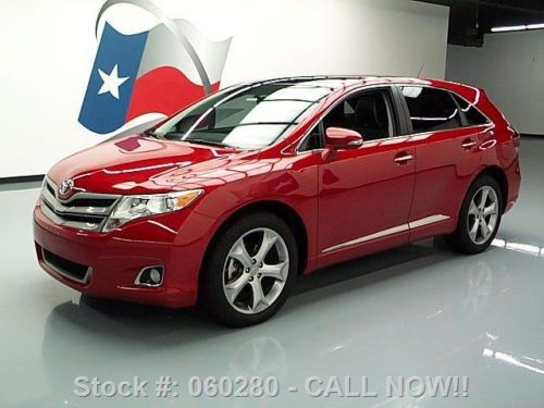 2013 toyota venza xle v6 leather sunroof rear cam 22k texas direct auto